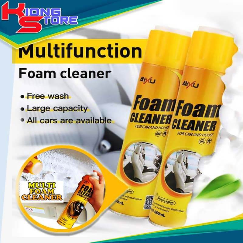 MultiFunctional Foam Cleaner for Car and House Spray to Clean 650ML