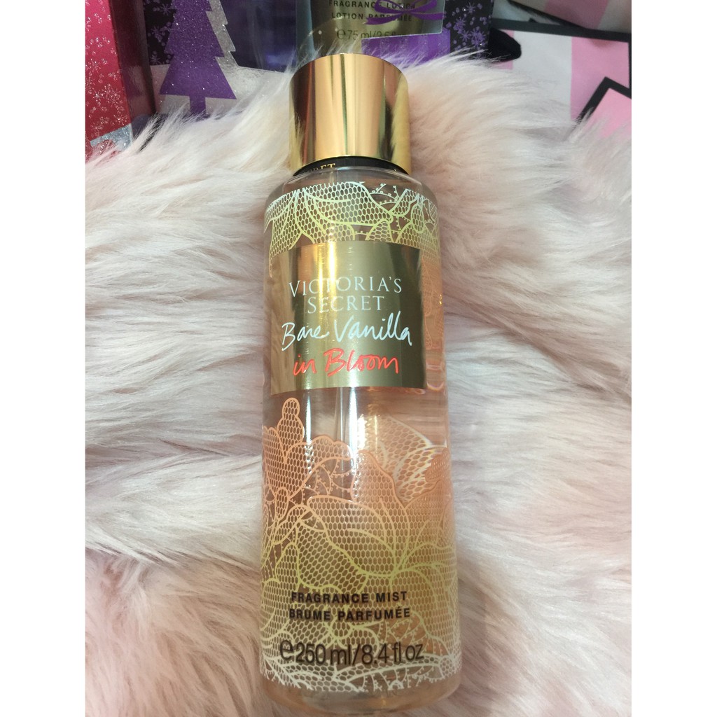 victoria secret bare vanilla in bloom perfume