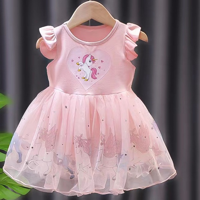 PONY Baby Princess Dress My Little Pony Mesh Dress Unicorn Dress ...