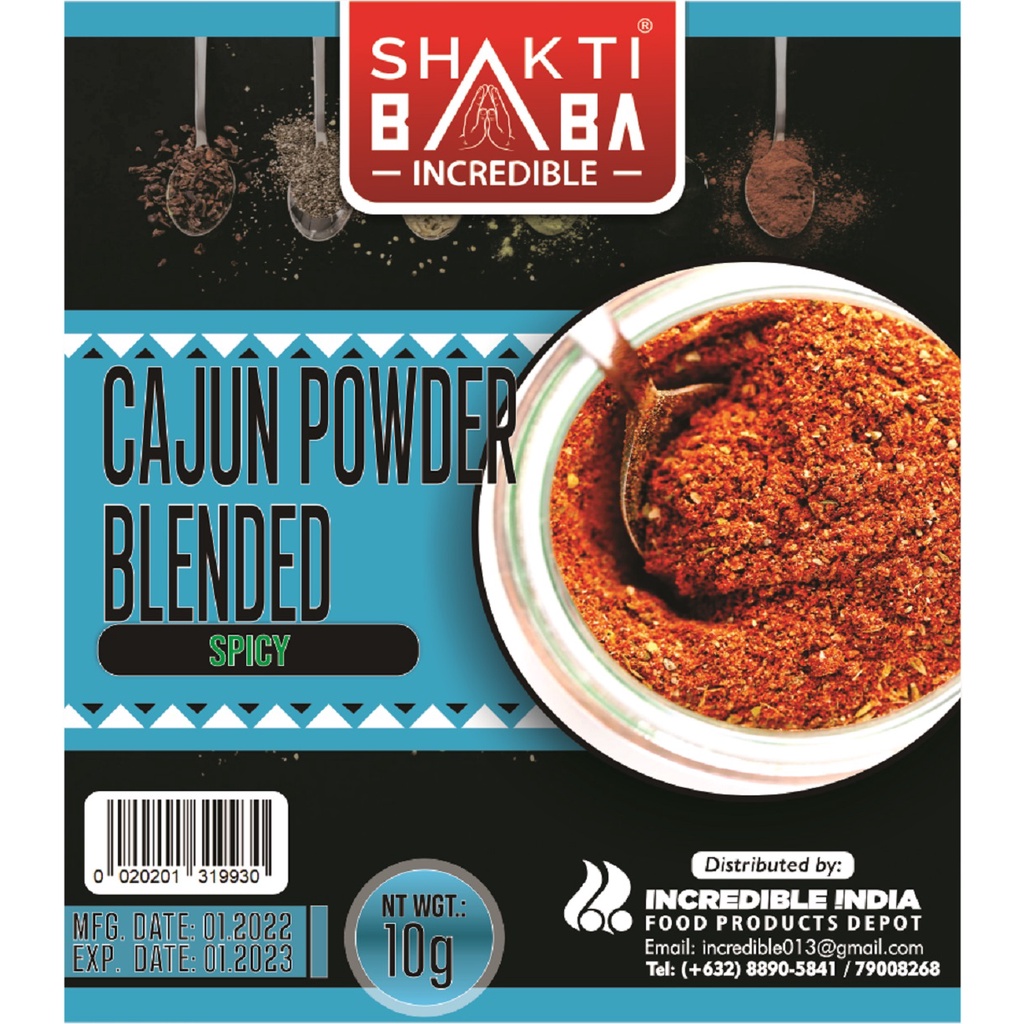 Shakti Baba Cajun Powder Blended 10g Shopee Philippines