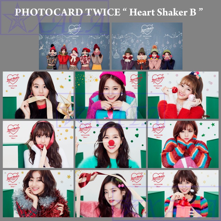 Ready Stock Photocard Twice Heart Shaker Kpop Cheap Shopee Philippines