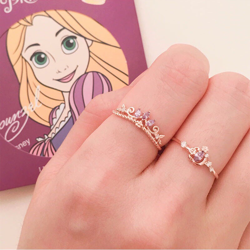 Pandora Disney Princess Rings Rapunzel Tangled Anelli Pandora