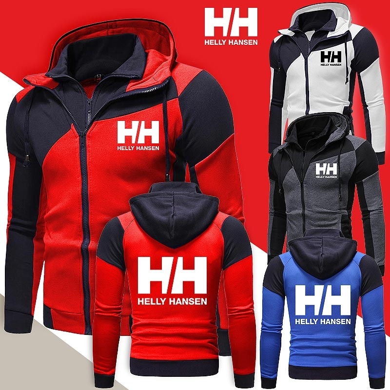 helly hansen zip up hoodie