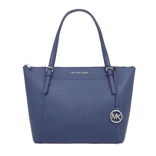 michael kors dark blue handbag