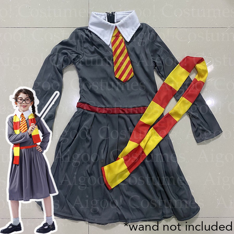 Wizard Magician Girl Costume for Girls Halloween Cosplay | Shopee ...