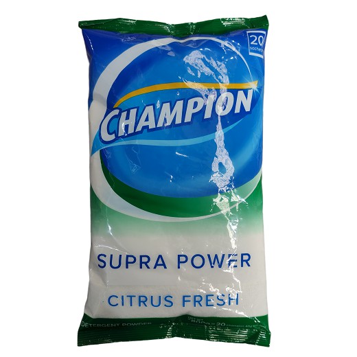 Champion Detergent Powder Citrus Fresh 800G | Shopee Philippines
