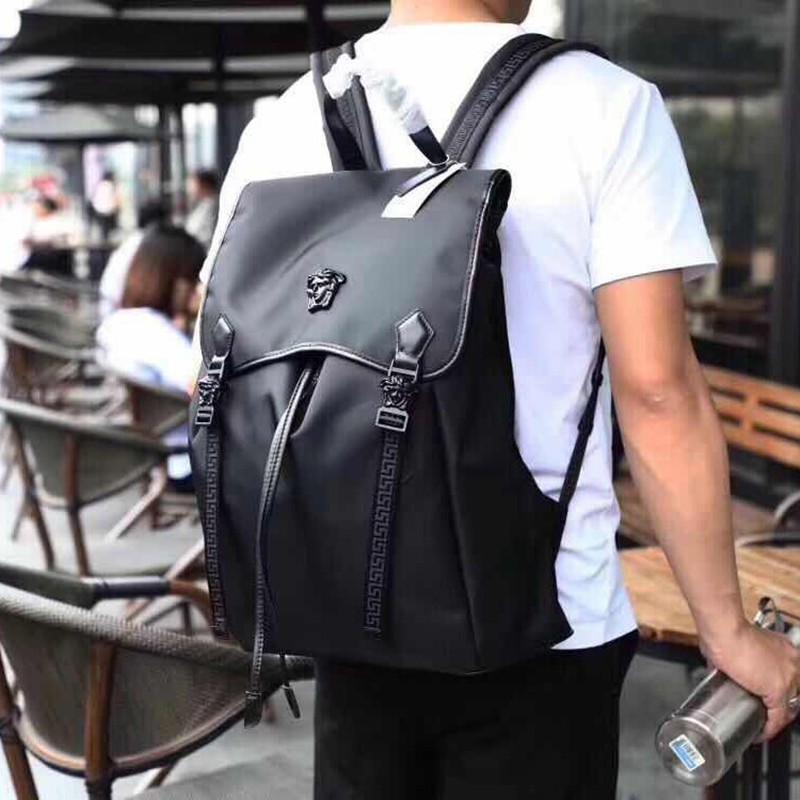 mens versace backpack