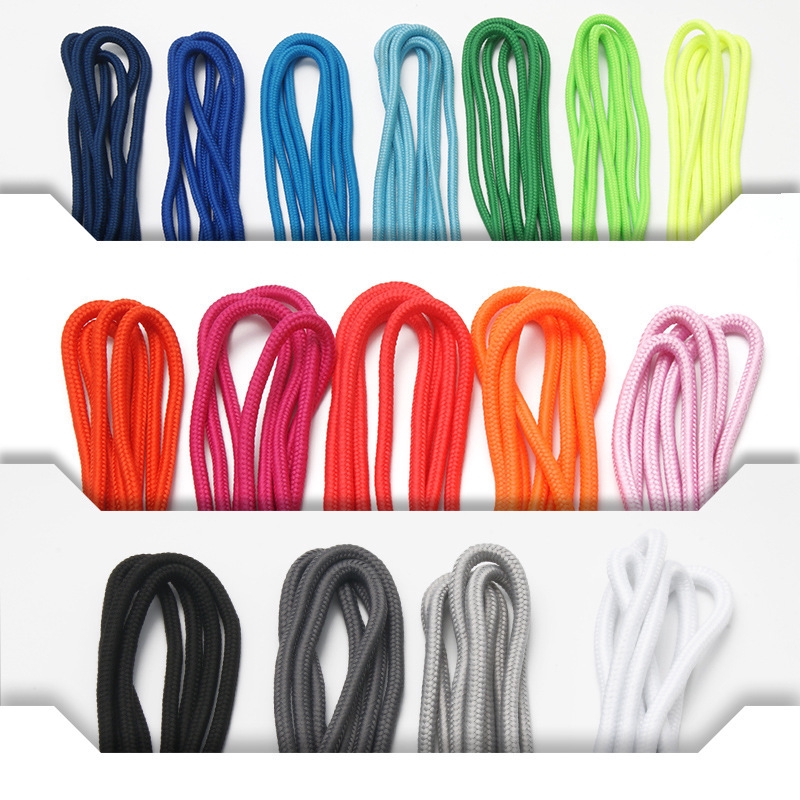 (2pcs) 5mm Thick Polyester Round Shoelace | Shopee Philippines