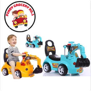 Excavator backhoe ride on car for kids MODEL：5188