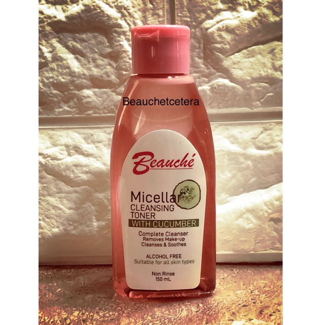 beauche micellar cleansing toner