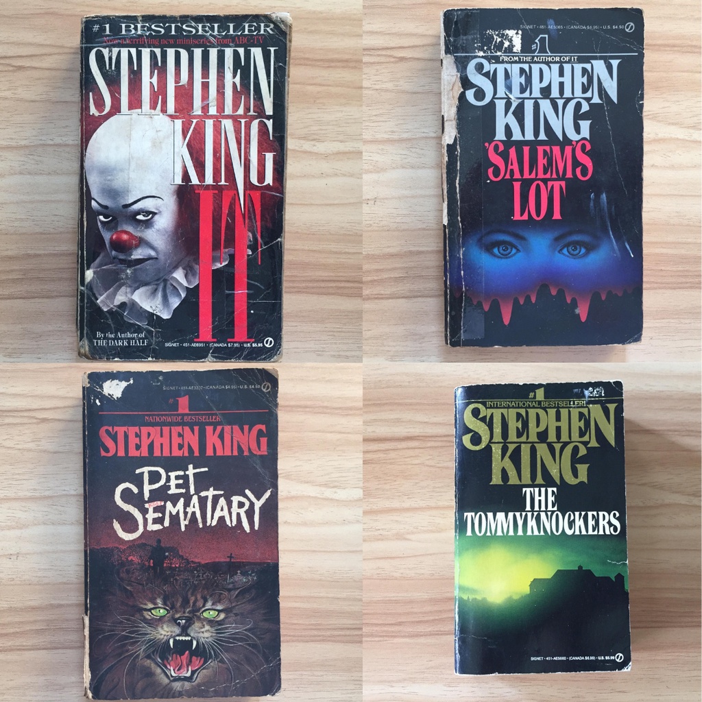 Stephen King First Signet Collection (IT, SALEM'S LOT, PET SEMATARY ...