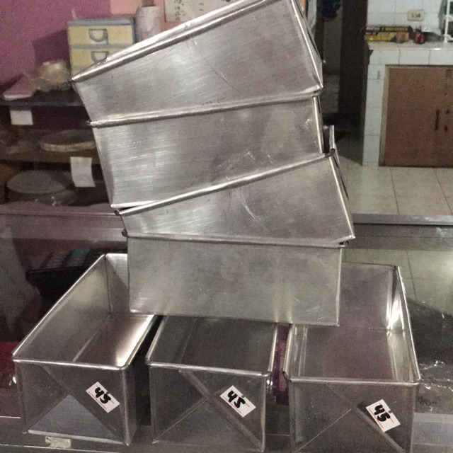 Aluminum Loaf Pan 6x3 / 7x3 / 8x3 Shopee Philippines