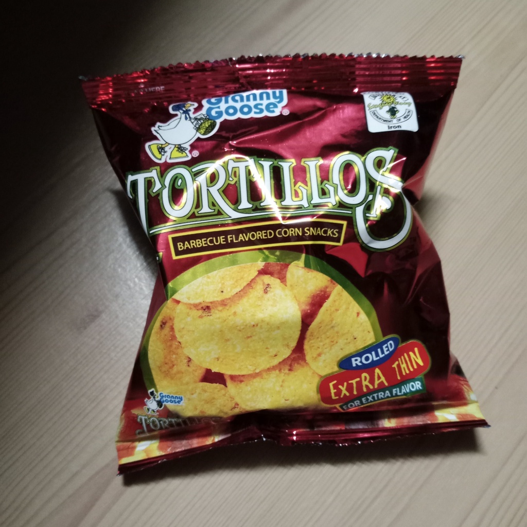 GRANNY GOOSE Tortillos Barbecue Flavored Corn Snacks 25grams Shopee