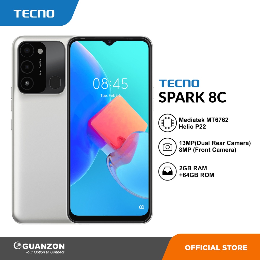 Tecno Spark 8c 2gb Ram 64gb Rom Shopee Philippines 6479