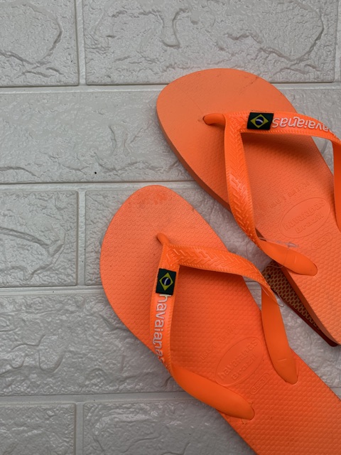 havaianas neon orange