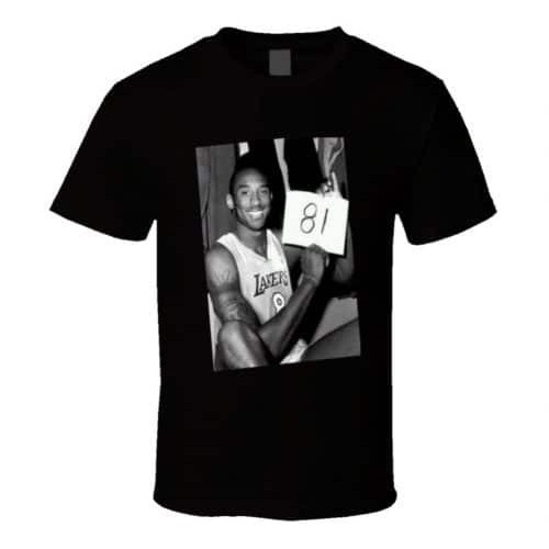 kobe bryant 81 shirt