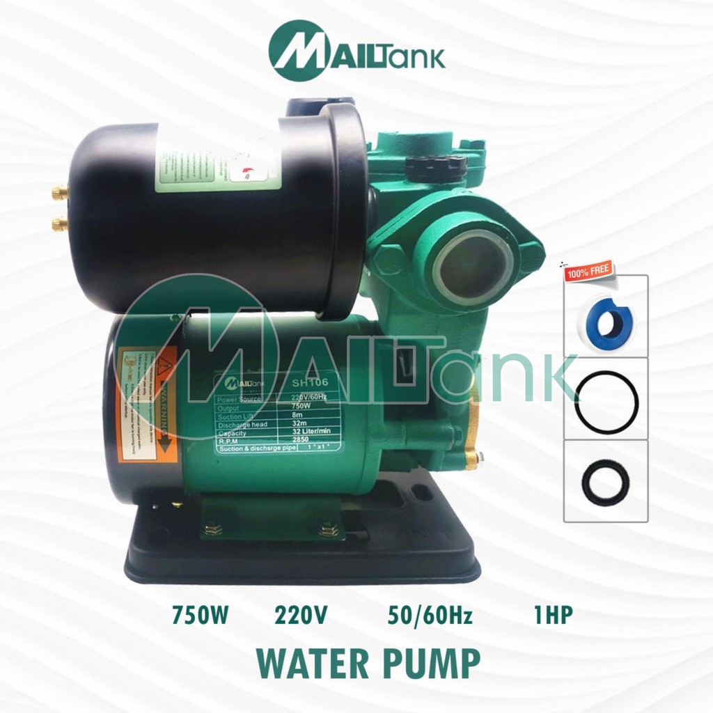 Electric Water Pump 1HP SH 106 | Shopee Philippines