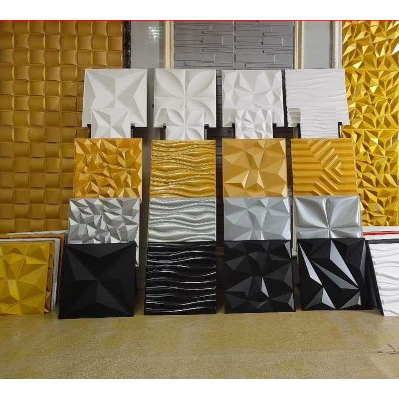 JT5 3D background wall decorative Wall Panel threedimensional plate