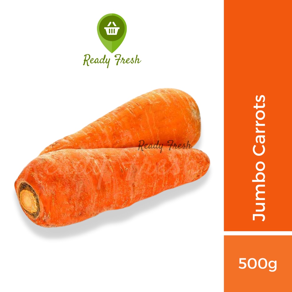Ready Fresh Jumbo Carrots (500g) Shopee Philippines