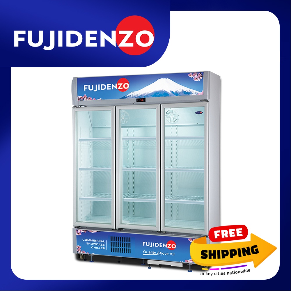 Fujidenzo 22 cu. ft. Three Door Showcase Chiller SUT290A Shopee