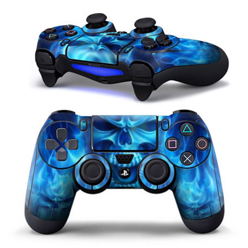 blue playstation 4 controller