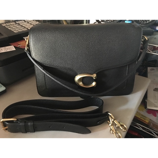 coach black side bag