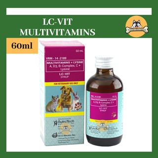 LC Vit Multivitamins Syrup for Pets (60ml)