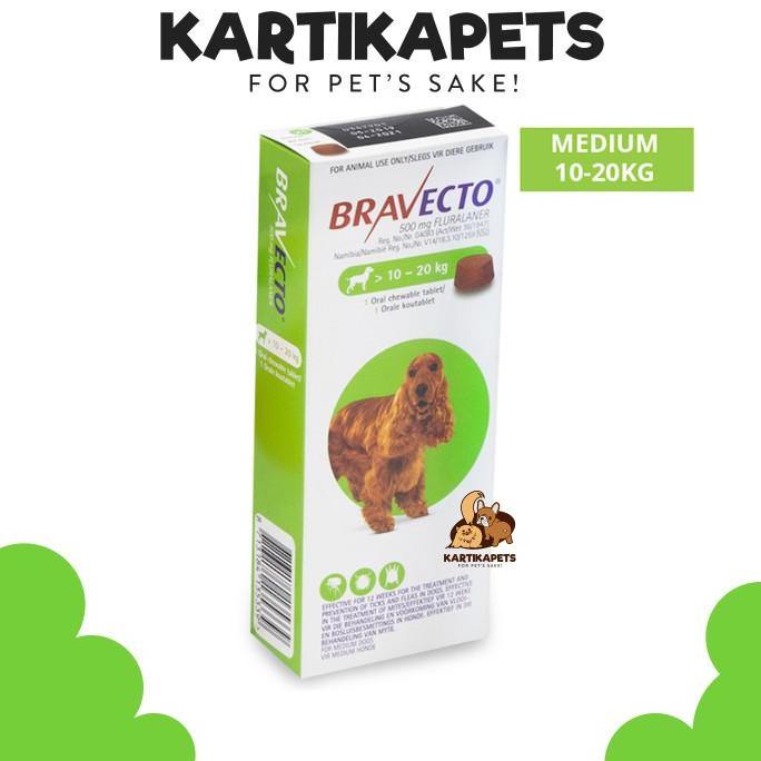 Bravecto Size M Medicine For Dogs 1020 kg Shopee Philippines