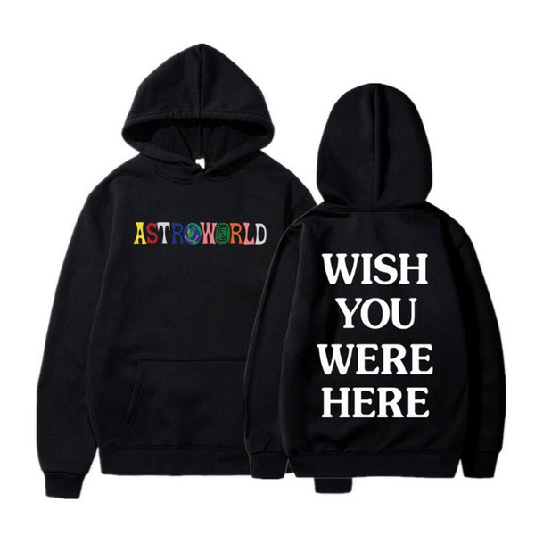 astroworld embroidered logo hoodie