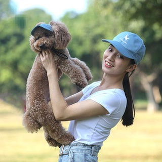 Large Medium Puppy Dog Outing Baseball Cap Peaked Sun Hat Clothes Accessories #2
