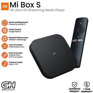 In Stock Xiaomi Mi Box S Global Version 4k Ultra Hd Android Tv Box With Google Voice Netflix Remote Chromecast Media Player Aliexpress
