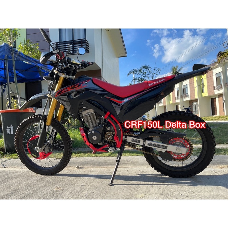 CRF150L Front and rear disc cover set fiberglass made Plug and play ...