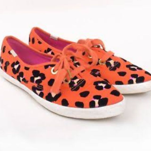 kate spade leopard print keds