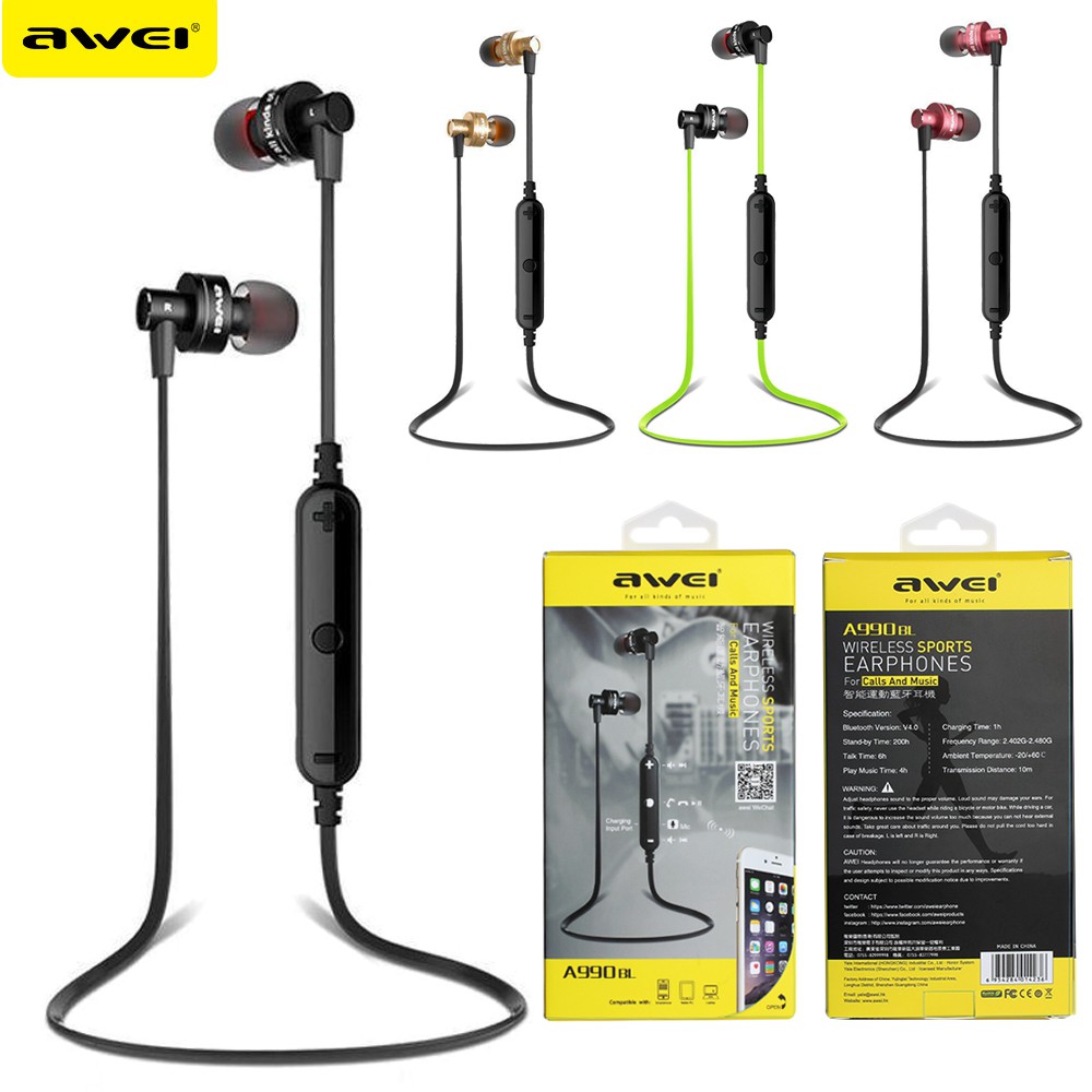 Awei A990BL Noise-Isolation Headset | Philippines