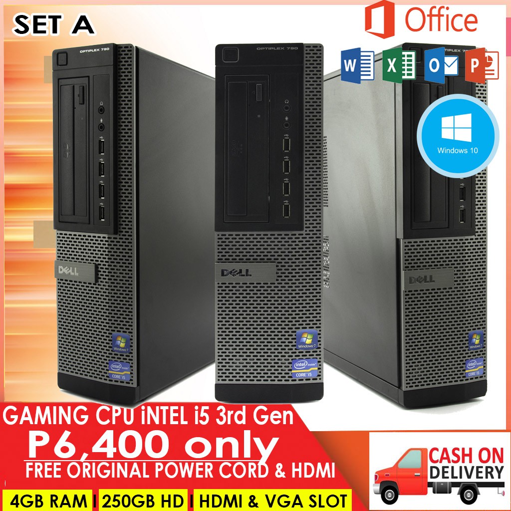  Gaming PC Intel i5 CPU -COD Shopee Philippines