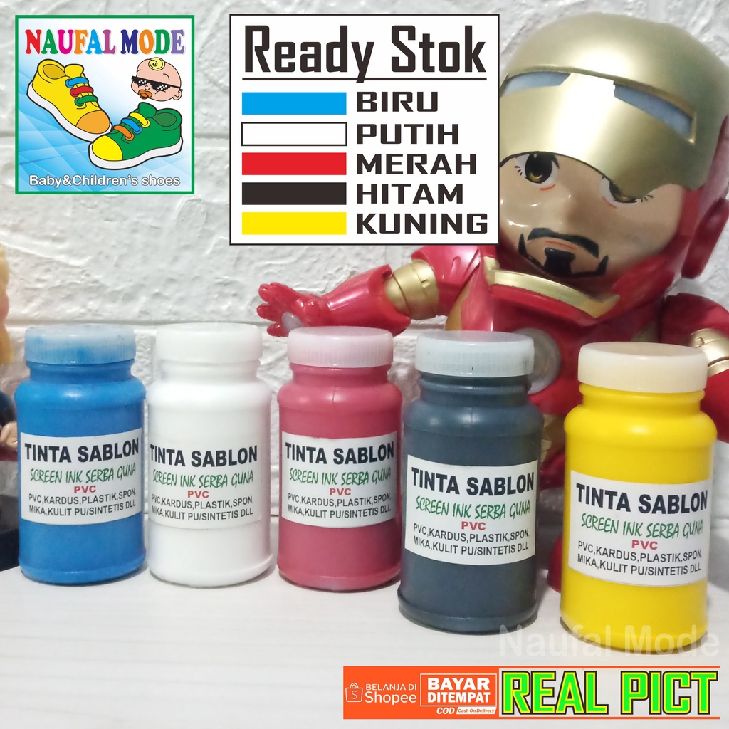 Pvc Paint/PVC Screen Printing Paint/Vinyl Ink (Oil Base) 100 Grams. Shopee Philippines