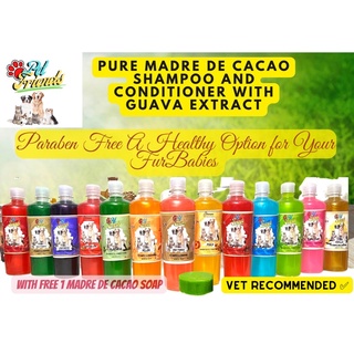 Pure Madre De Cacao Dog and Cat Shampoo w/ Guava Extract 500ml