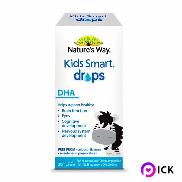 Nature S Way Kids Smart Drops Dha 20ml Australia Shopee Philippines