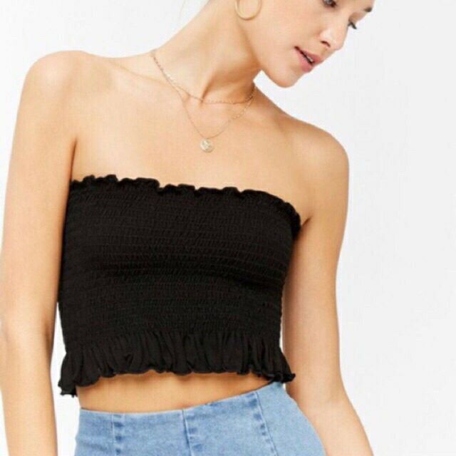 smocked tube