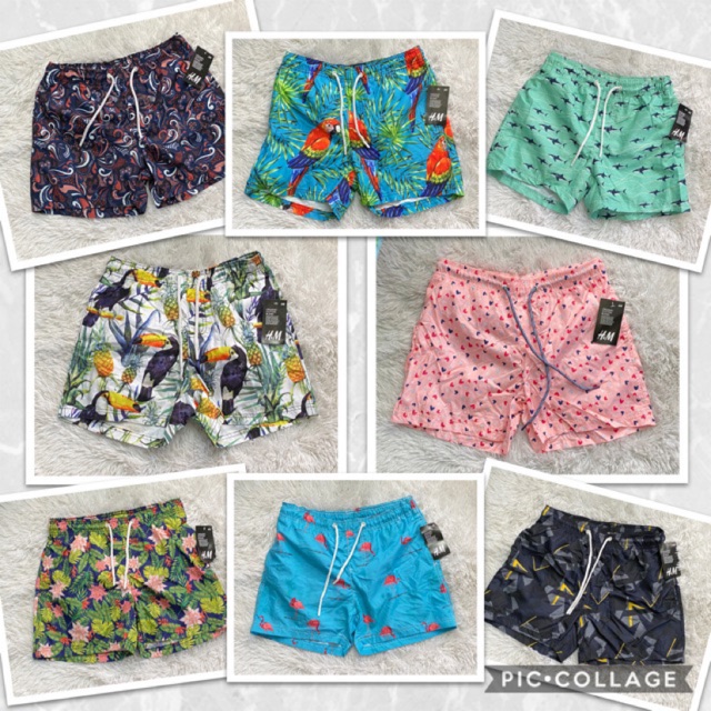 H&M/ ALOHA Board shorts (small) Shopee Philippines