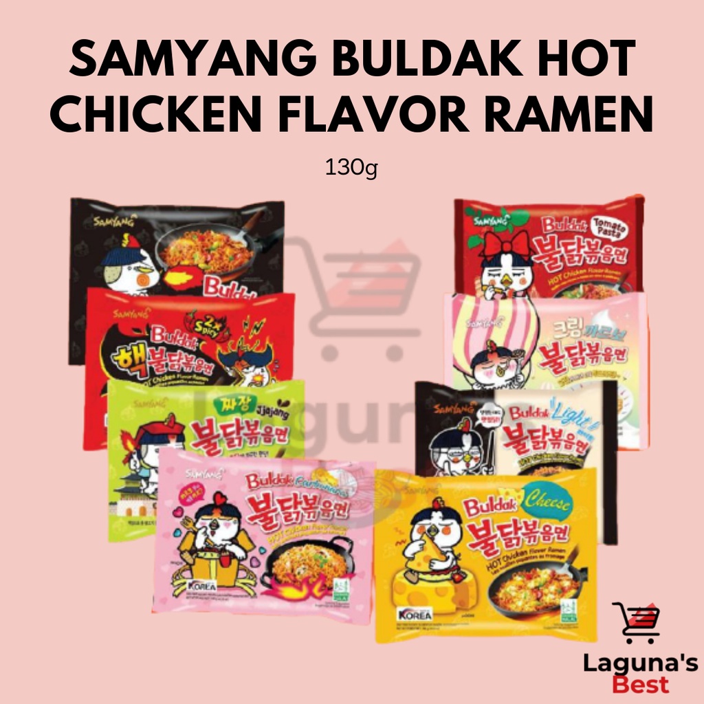 Samyang Korean spicy Noodle Buldak Hot Chicken Flavor Ramen / Noodles