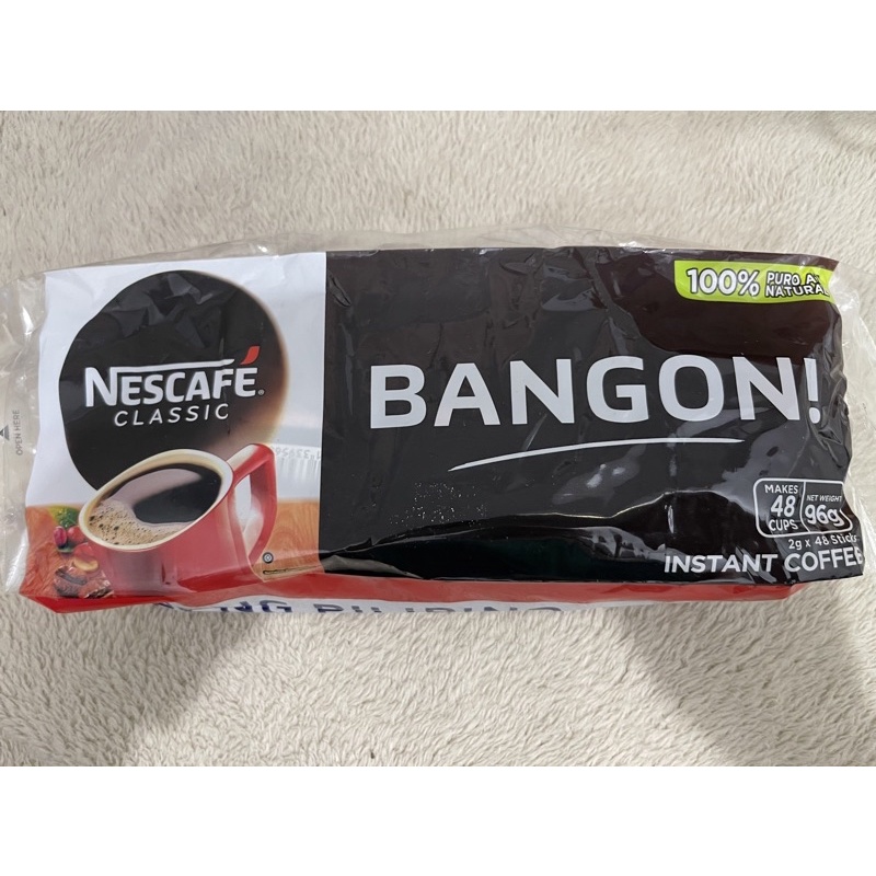 Nescafe Classic 48 Sticks Pack X 2grams Shopee Philippines