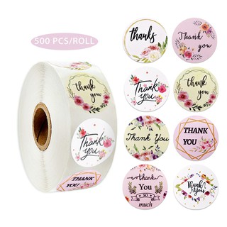 Thank You Stickers Small Business 500 pcs 1” Pen- Thank You Stickers Thank You Stickers for Packaging Thank You Labels Stickers Mr Thank You Labels Black Thank You Stickers Packaging Stickers 
