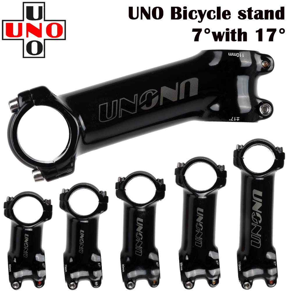 UNO MTB Bike Stem 7 17 35 Degree Ultralight Alu 7050 31.8mm 60 70 80
