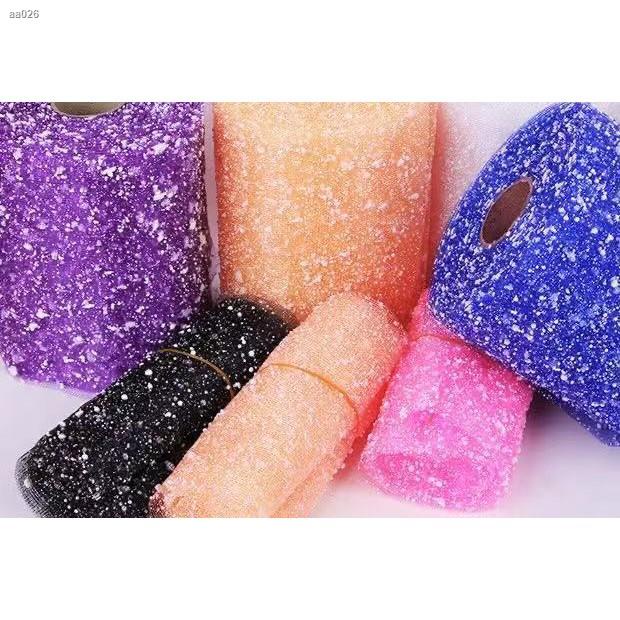 ┋15 m/Roll 15 cm snow dot gauze flower shop packaging handmade ribbon rose wrapping paper