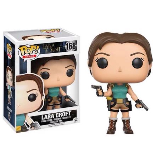 lara croft pop vinyl