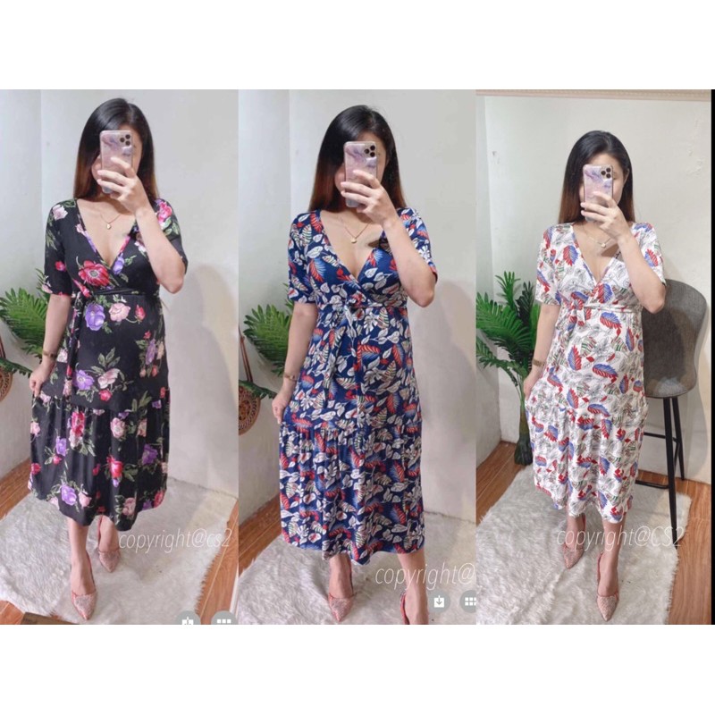 infinity floral dress