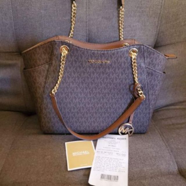 michael kors jet set travel chain tote