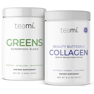 Teami Greens Superfood + Teami Beauty Butterfly Collagen Bundle #1