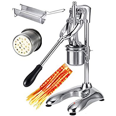 30cm French Fries Press Long Chips Machine Manual Potato Chips Squeezer 